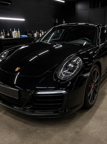 Na — keramische coating Porsche 911