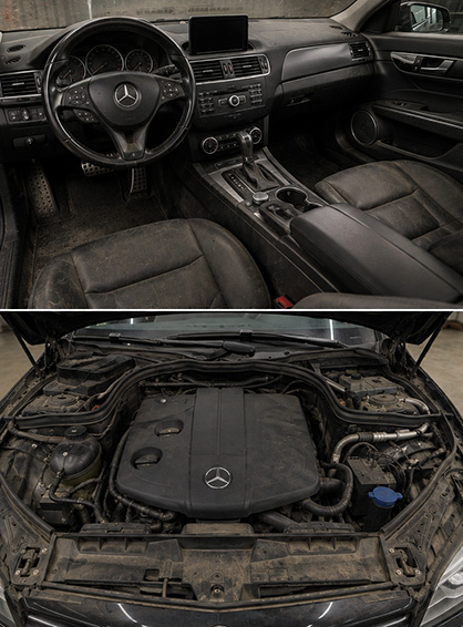 Voor — dieptereiniging Mercedes-Benz