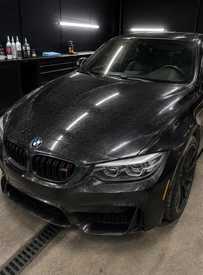 Voor: polijsten, BMW M3