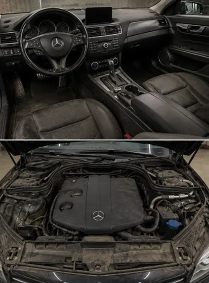 Voor: dieptereiniging, Mercedes-Benz